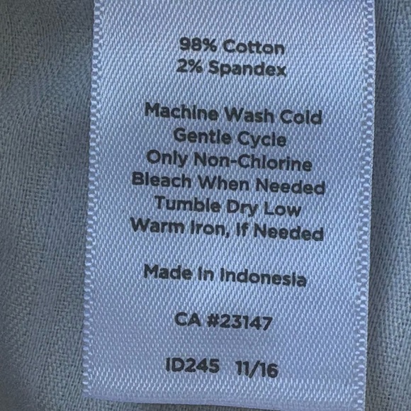 Talbots Black Perfect Skimmer Mid Rise Crop Pants | Size 12 - Picture 8 of 10